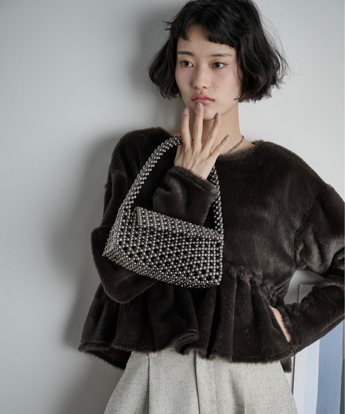 THE YOn(ザヨン)の「ビーズデザインパーティーバッグ(ショルダーバッグ・レディース・シルバー/アンティークシルバー・FREE)」の19枚目の写真