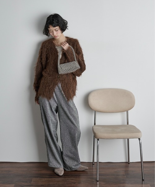 THE YOn(ザヨン)の「ビーズデザインパーティーバッグ(ショルダーバッグ・レディース・シルバー/アンティークシルバー・FREE)」の13枚目の写真