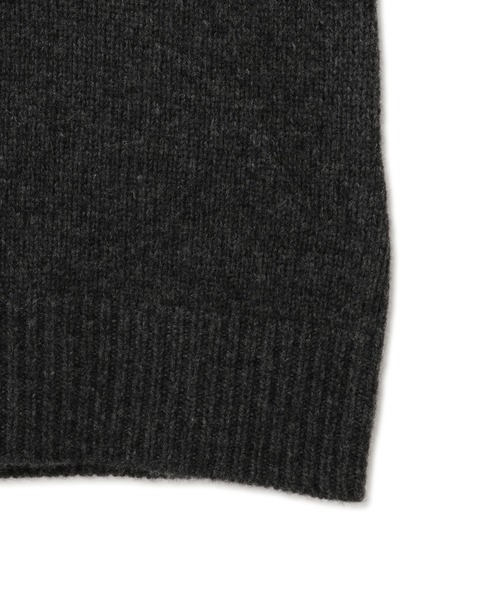 PROTAGONISTA（プロタゴニスタ）の「【PROTAGONISTA(プロタゴニスタ)】SHOULDER DETAIL KNIT（ニット/セーター・レディース・ブラウン/チャコールグレー/ブラック・1）」の8枚目の写真