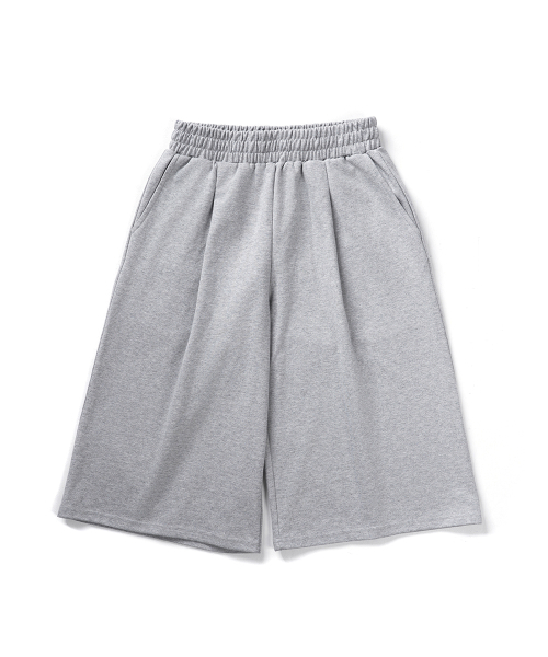 GAKKAI UNIONS(ガッカイユニオンズ)の「ワンタック8部スウェットバミューダパンツグレー(その他パンツ・メンズ・その他・LARGE/X-LARGE/SMALL/MEDIUM)」の2枚目の写真