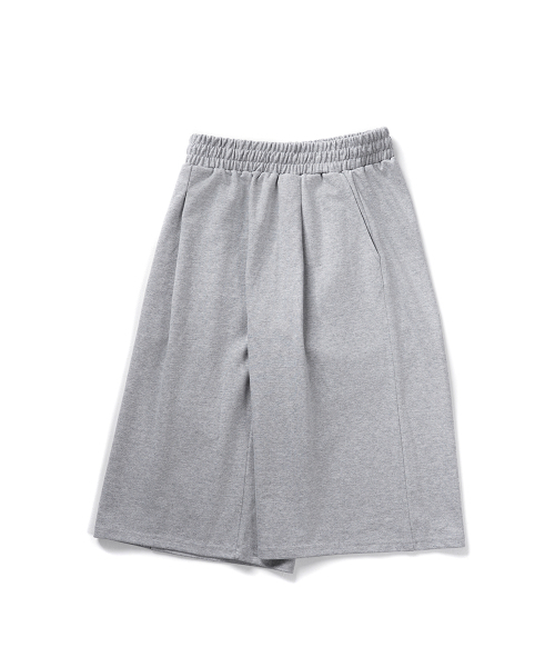 GAKKAI UNIONS(ガッカイユニオンズ)の「ワンタック8部スウェットバミューダパンツグレー(その他パンツ・メンズ・その他・LARGE/X-LARGE/SMALL/MEDIUM)」の4枚目の写真