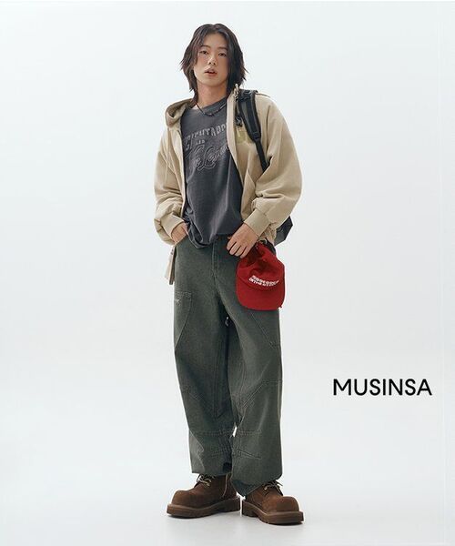 GUBIN（グビン）の「カーペンターウォッシュドコットンパンツ（その他パンツ・レディース・その他・MEDIUM/LARGE）」の13枚目の写真