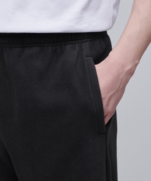 MUSINSA STANDARD（ムシンサスタンダード）の「ポーラフリースバリアブルラウンジスウェットパンツ[ブラック]（スウェットパンツ・メンズ・その他・SMALL/MEDIUM/LARGE/X-LARGE/XX-LARGE）」の6枚目の写真