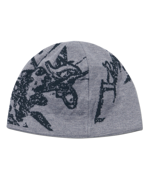NOMANUAL(NOMANUAL)の「GRAPHIC JACQUARD BEANIE - GRAY(ニットキャップ/ビーニー・レディース・その他・FREE)」の2枚目の写真