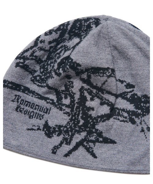 NOMANUAL(NOMANUAL)の「GRAPHIC JACQUARD BEANIE - GRAY(ニットキャップ/ビーニー・レディース・その他・FREE)」の7枚目の写真