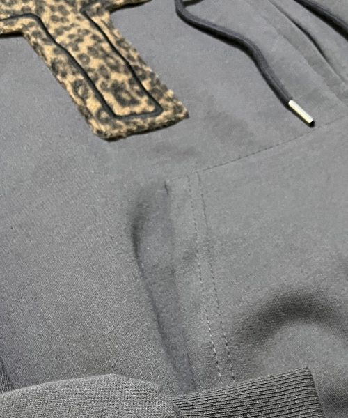 SK8ER ROCK（スケーターロック）の「Striking Cross Sweat Hood Zip-Up ((dark gray))（パーカー・レディース・その他・FREE）」の6枚目の写真