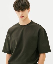 TRILLION（トリリオン）の「ESSENTIAL LAYERED SLEEVE SHORT SLEEVE T-SHIRT (BASIL)（Tシャツ/カットソー・メンズ）」