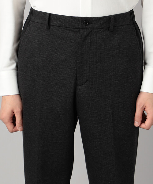 セール】【セットアップ対応】ハイゲージ千鳥 テーパードパンツ