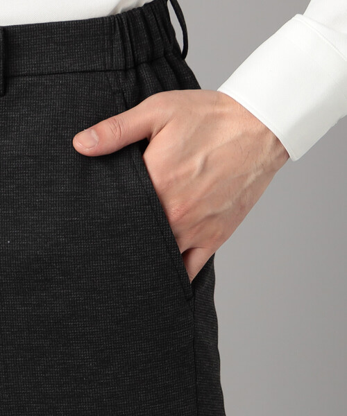 セール】【セットアップ対応】ハイゲージ千鳥 テーパードパンツ