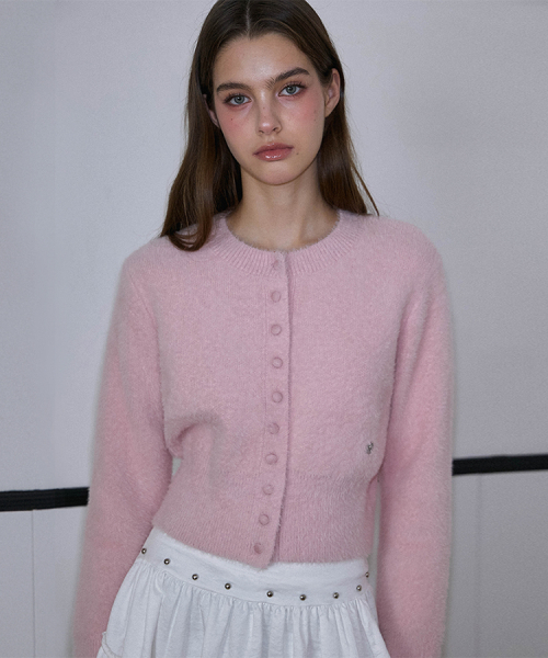 ROSEFRANTZ（ロゼフランツ）の「Fur Round Cardigan [Pink]（カーディガン/ボレロ・レディース・PINK・FREE）」の2枚目の写真