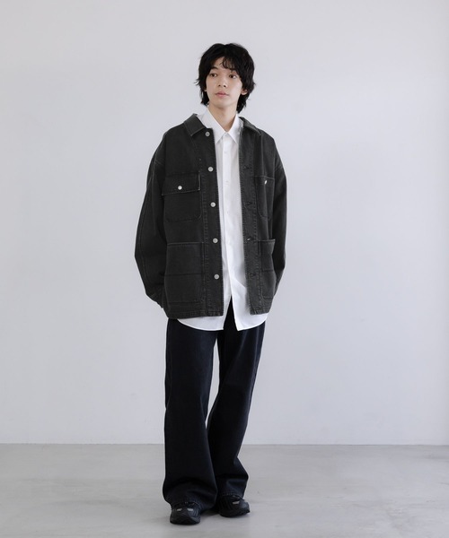 ⚫︎Lサイズ！ENGINEERED GARMENTS デニムフローラルカバーオール ⚫︎Lサイズ！ENGINEERED GARMENTS デニムフローラルカバーオール