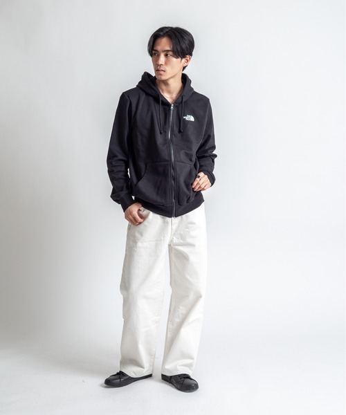 THE NORTH FACE(ザノースフェイス)の「【THE NORTH FACE/ザ・ノースフェイス】ジップパーカー パーカー 裏起毛(パーカー・メンズ・ブラック・L/LL/M)」の8枚目の写真