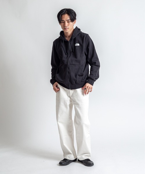 THE NORTH FACE(ザノースフェイス)の「【THE NORTH FACE/ザ・ノースフェイス】ジップパーカー パーカー 裏起毛(パーカー・メンズ・ブラック・L/LL/M)」の9枚目の写真