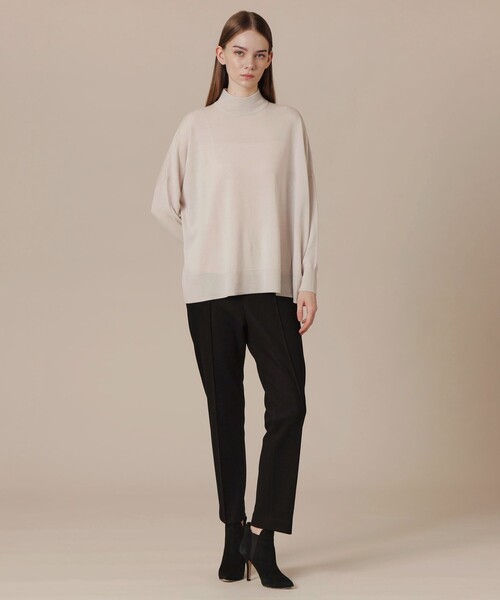 MACKINTOSH LONDON（マッキントッシュ ロンドン）の「【WEB・一部店舗限定】ウールハイネックニットプルオーバー（ニット/セーター・レディース・ベージュ/レッド系その他3・38）」の5枚目の写真