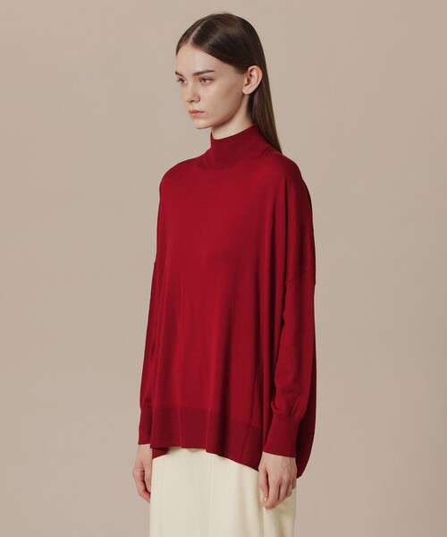 MACKINTOSH LONDON（マッキントッシュ ロンドン）の「【WEB・一部店舗限定】ウールハイネックニットプルオーバー（ニット/セーター・レディース・ベージュ/レッド系その他3・38）」の7枚目の写真