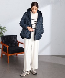 GALLORIA | レイヤード風中綿キルトジャケット(その他アウター)