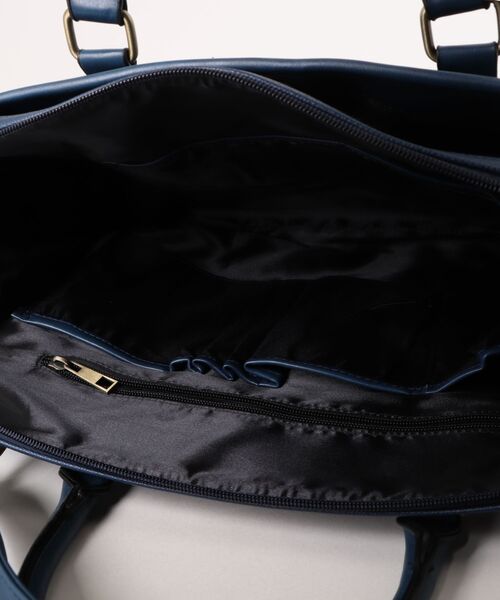 SVEC(シュベック)の「パイピングビジネスバッグ(ビジネスバッグ・メンズ・ブルー系その他/ブラウン系その他/ブルー・FREE)」の6枚目の写真
