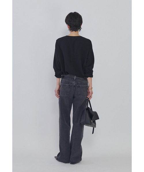 1er Arrondissement(プルミエアロンディスモン)の「【追加】ジョーゼットプルオーバー(シャツ/ブラウス・レディース・ブラック系その他3/オフホワイト・FREE)」の7枚目の写真