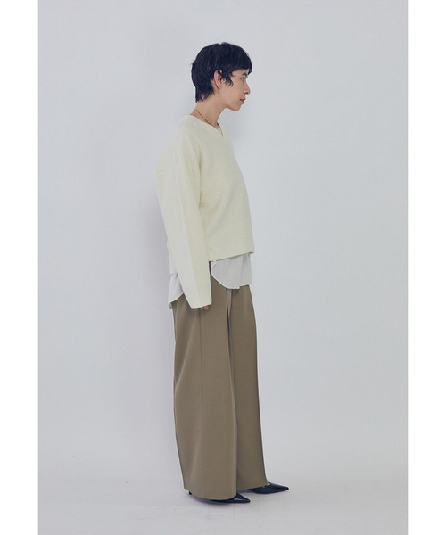 1er Arrondissement(プルミエアロンディスモン)の「【追加】ジョーゼットプルオーバー(シャツ/ブラウス・レディース・ブラック系その他3/オフホワイト・FREE)」の11枚目の写真