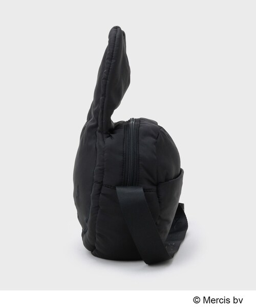 OPAQUE.CLIP（オペークドットクリップ）の「【コラボ】miffy ｘ OPAQUE.CLIP フェイス型軽量パフィーショルダーバッグ（ショルダーバッグ・レディース・オフホワイト/ブラック・00）」の5枚目の写真