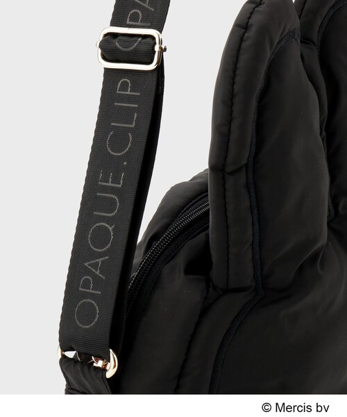 OPAQUE.CLIP（オペークドットクリップ）の「【コラボ】miffy ｘ OPAQUE.CLIP フェイス型軽量パフィーショルダーバッグ（ショルダーバッグ・レディース・オフホワイト/ブラック・00）」の14枚目の写真