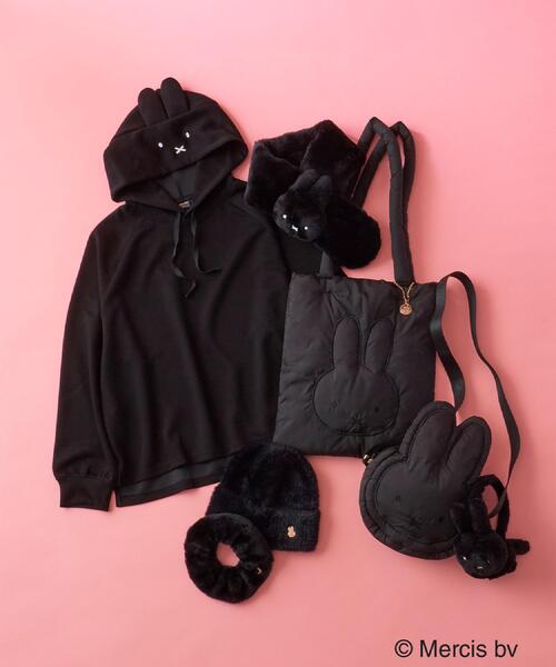 OPAQUE.CLIP（オペークドットクリップ）の「【コラボ】miffy ｘ OPAQUE.CLIP フェイス型軽量パフィーショルダーバッグ（ショルダーバッグ・レディース・オフホワイト/ブラック・00）」の19枚目の写真