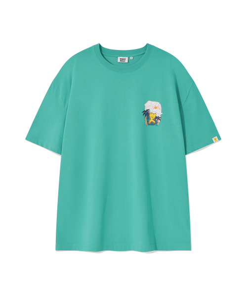 Wacky WiLLy(ワッキーウィリー)の「キキオーシャングラフィック半袖Tシャツグリーン(Tシャツ/カットソー・レディース・その他・SMALL/MEDIUM/LARGE/X-LARGE)」の2枚目の写真