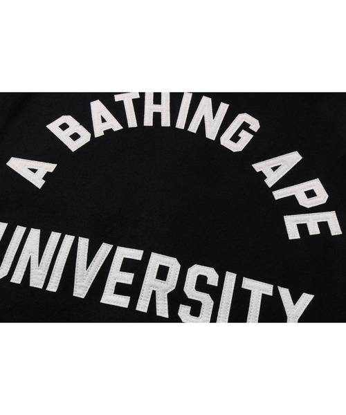 A BATHING APE（アベイシングエイプ）の「BAPE UNIV VARSITY JACKET（スタジャン・メンズ・ブラック・LARGE/MEDIUM/XX-LARGE/SMALL）」の6枚目の写真
