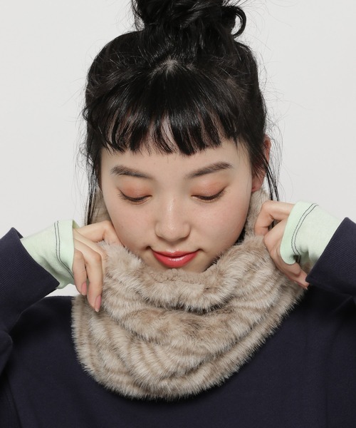 セール】オリジナルフェイクファーネックウォーマー（ネックウォーマー