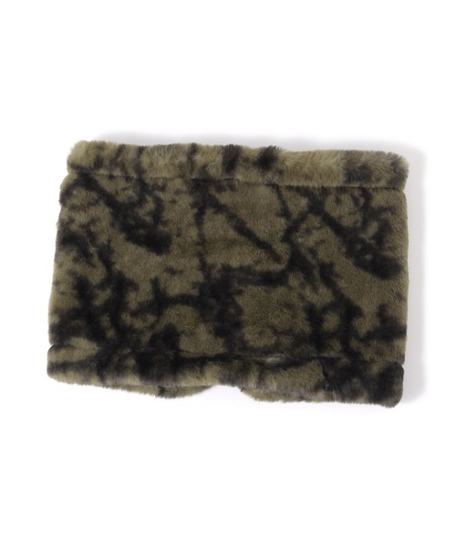 niko and...（ニコアンド）の「オリジナルフェイクファーネックウォーマー（ネックウォーマー/スヌード・レディース・チャコール/マスタード/モカ/ブルー/アイボリー/カーキ・0）」の7枚目の写真