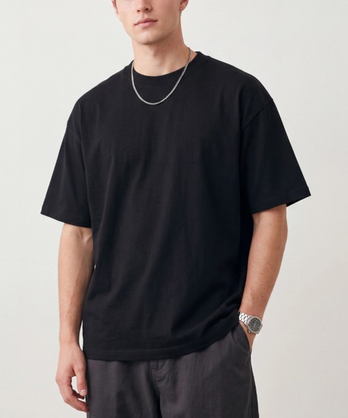 Lifewear(ライフウェア)の「【PH3】【Lifewear/ライフウェア】7oz heavy weight Short Sleeve T-shirts 7407(Tシャツ/カットソー・メンズ・ブラック・XX-LARGE)」の1枚目の写真