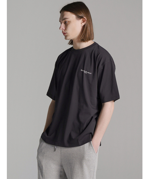 FABULOUS ARCHIVE(ファビュラスアーカイブ)の「ユニセックス ピマコットン ベーシック 半袖 ブラック(FCD2TS122M)(Tシャツ/カットソー・メンズ・ブラック・LARGE/MEDIUM/SMALL/X-LARGE)」の2枚目の写真