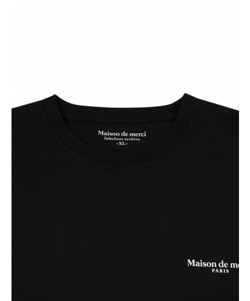 FABULOUS ARCHIVE(ファビュラスアーカイブ)の「ユニセックス ピマコットン ベーシック 半袖 ブラック(FCD2TS122M)(Tシャツ/カットソー・メンズ・ブラック・LARGE/MEDIUM/SMALL/X-LARGE)」の6枚目の写真