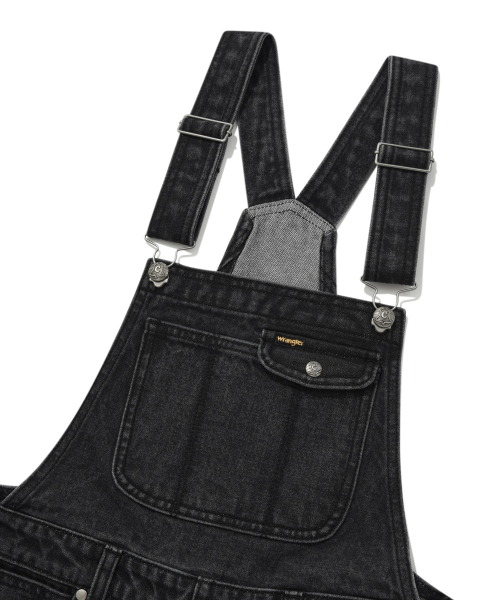COVERNAT WOMAN（カバーナットウーマン）の「[COVERNAT x WRANGLER] ウィメンズレギュラーフィットオーバーオール ダークグレー（サロペット/オーバーオール・レディース・その他・MEDIUM）」の2枚目の写真