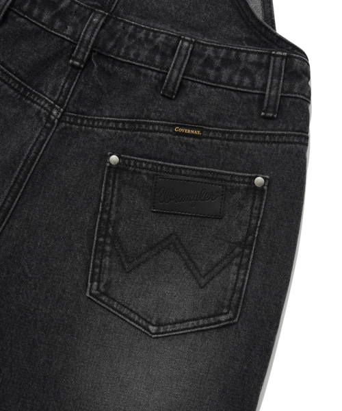 COVERNAT WOMAN（カバーナットウーマン）の「[COVERNAT x WRANGLER] ウィメンズレギュラーフィットオーバーオール ダークグレー（サロペット/オーバーオール・レディース・その他・MEDIUM）」の7枚目の写真