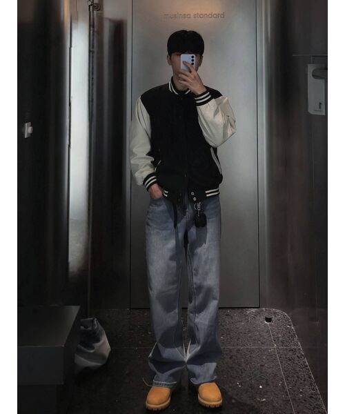 VETEZE(ベテゼ)の「ヴィンテージムードベースボールジャケット(ネイビー)(スタジャン・レディース・その他・LARGE/MEDIUM)」の21枚目の写真