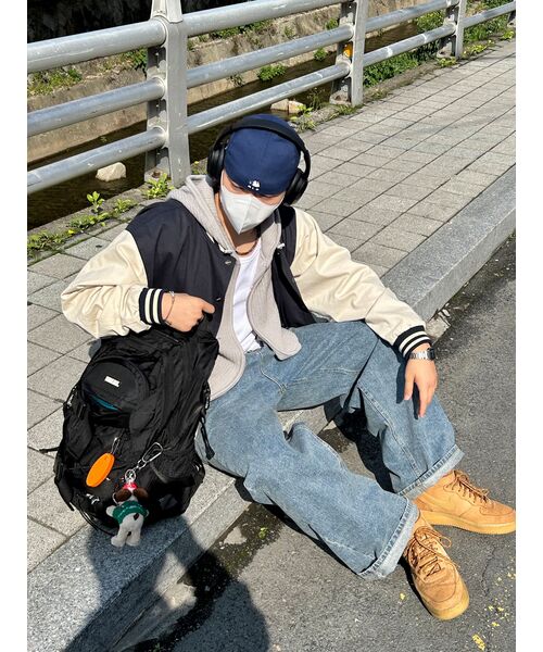 VETEZE(ベテゼ)の「ヴィンテージムードベースボールジャケット(ネイビー)(スタジャン・レディース・その他・LARGE/MEDIUM)」の22枚目の写真