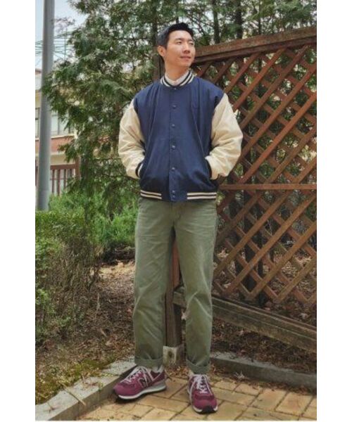 VETEZE(ベテゼ)の「ヴィンテージムードベースボールジャケット(ネイビー)(スタジャン・レディース・その他・LARGE/MEDIUM)」の16枚目の写真