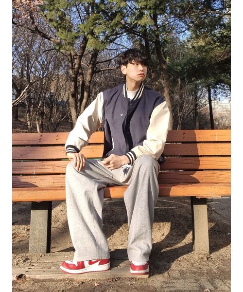 VETEZE(ベテゼ)の「ヴィンテージムードベースボールジャケット(ネイビー)(スタジャン・レディース・その他・LARGE/MEDIUM)」の7枚目の写真