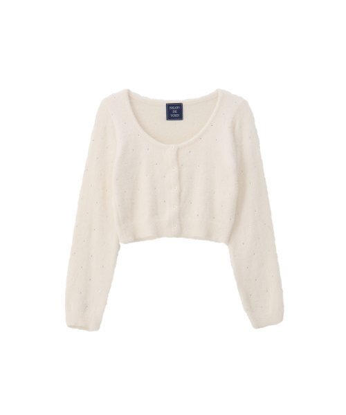 SALON DE YOHN（サロンドヨーン）の「Twinkle Knit Cardigan_ Ivory（カーディガン/ボレロ・レディース・その他・FREE）」の4枚目の写真