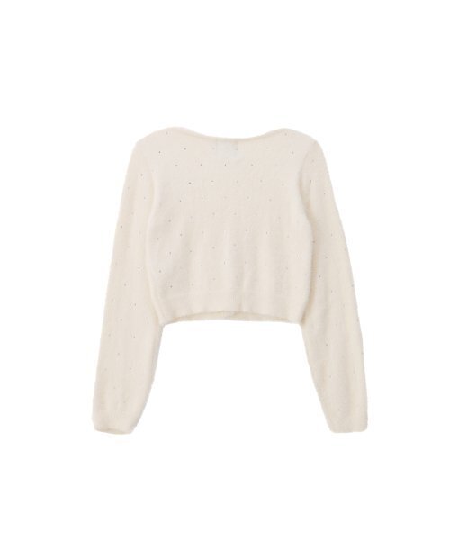 SALON DE YOHN（サロンドヨーン）の「Twinkle Knit Cardigan_ Ivory（カーディガン/ボレロ・レディース・その他・FREE）」の5枚目の写真