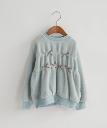 EDWIN（エドウィン）の「【Ou? by EDWIN】リボンモチーフトレーナー（スウェット）」