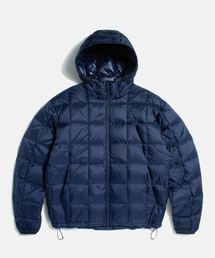 Hooded Light Down Jacket Navy