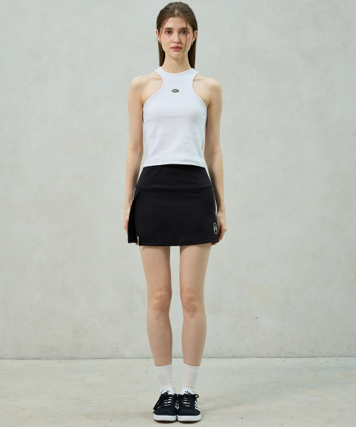 ARI(アリ)の「BONNY JERSEY SKIRT PANTS / BLACK(スカート・レディース・ブラック・FREE)」の2枚目の写真