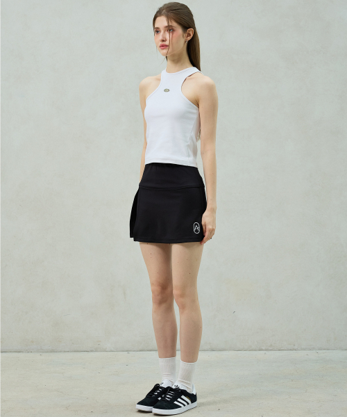 ARI(アリ)の「BONNY JERSEY SKIRT PANTS / BLACK(スカート・レディース・ブラック・FREE)」の3枚目の写真