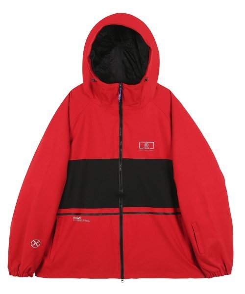 DOLL OUTERWEAR（ドラ アウターウェア）の「[DOLL x FOGUS] ビッグサイズスノーボードウェアセット レッド (5XLジャケット&パンツ) 男女共用（セットアップ・メンズ・その他・XXXXX-LARGE）」の3枚目の写真