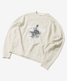 SECONDMONO（セカンドモノローグ）の「ウォーターダイブピグメントスウェットシャツ[ベージュ]_SETS027BEIGE（スウェット）」