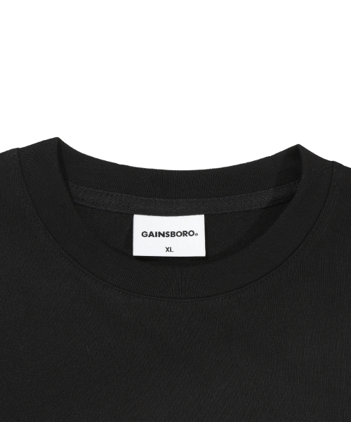 GAINSBORO（ゲインズボロ）の「[クールコットン] オリジナルスターロゴTシャツ_ブラック/シルバー（Tシャツ/カットソー・レディース・その他・X-SMALL/LARGE/MEDIUM）」の3枚目の写真