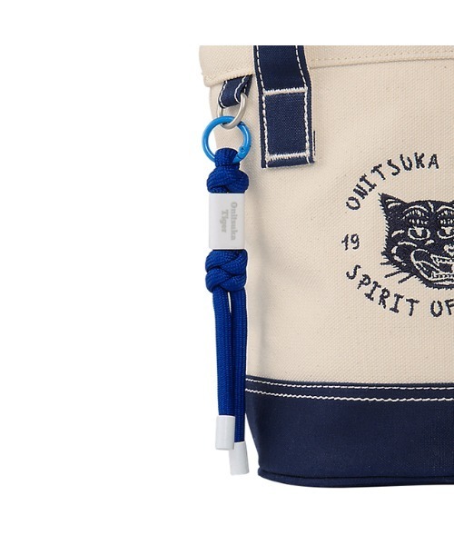 Onitsuka Tiger(オニツカタイガー)の「MINI CANVAS TOTE/ ミニキャンバストート(トートバッグ・レディース・ホワイト系その他2/ホワイト系その他・OS)」の4枚目の写真