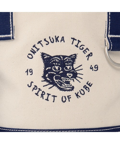Onitsuka Tiger(オニツカタイガー)の「MINI CANVAS TOTE/ ミニキャンバストート(トートバッグ・レディース・ホワイト系その他2/ホワイト系その他・OS)」の5枚目の写真